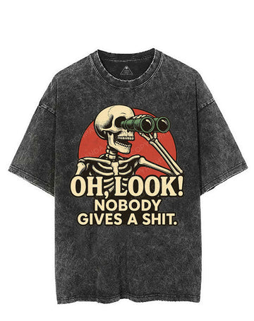 OH, LOOK! NOBODY GIVES A SHIT VINTAGE GYM SHIRT