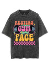 RESTING GYM FACE VINTAGE GYM SHIRT