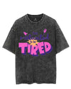 TOO MOTIVATED TO BE TIRED VINTAGE GYM SHIRT