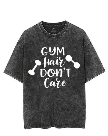 GYM HAIR DON'T CARE VINTAGE GYM SHIRT