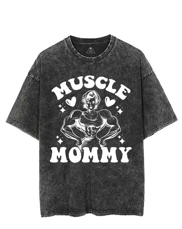 MUSCLE Mom  VINTAGE GYM SHIRT