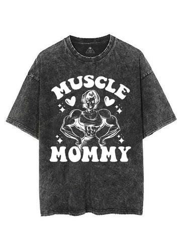MUSCLE Mom  VINTAGE GYM SHIRT