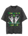 SHAMROCK AND ROLL VINTAGE GYM SHIRT