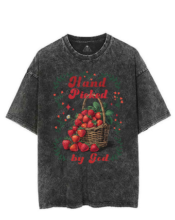 HAND PICKED BY GOD VINTAGE GYM SHIRT