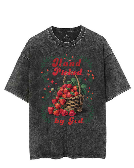 HAND PICKED BY GOD VINTAGE GYM SHIRT