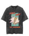 PULL DAY GET SHREDDED VINTAGE GYM SHIRT