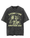 LIVING TO DIE ANOTHER DAY VINTAGE GYM SHIRT