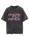 CRYING IS MY CARDIO VINTAGE GYM SHIRT