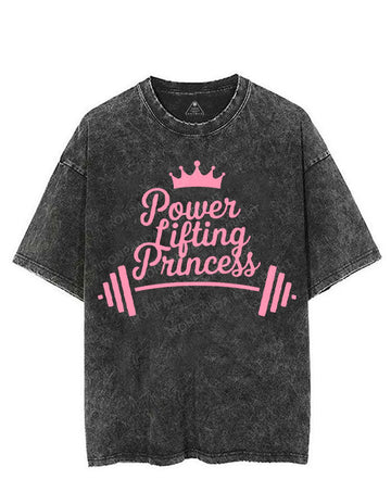 POWER LIFTING PRINCESS VINTAGE GYM SHIRT