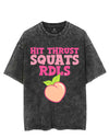HIT THRUST SQUATS RDLS VINTAGE GYM SHIRT