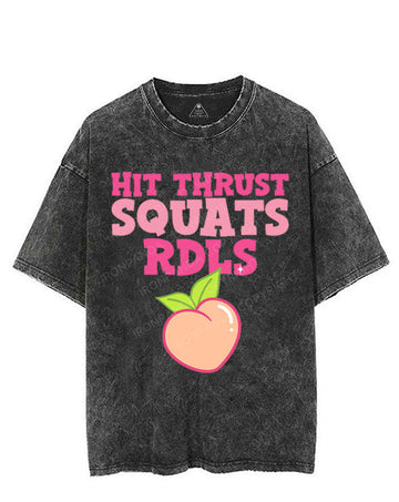 HIT THRUST SQUATS RDLS VINTAGE GYM SHIRT