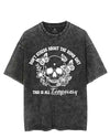 DON'T STRESS ABOUT THE DUMB SH!T THIS IS ALL TEMPORARY VINTAGE GYM SHIRT