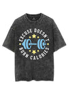 EXCUSE DOESN'T BURN CALORIES VINTAGE GYM SHIRT