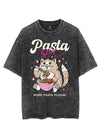 PASTA SLUT MORE PASTA PLEASE VINTAGE GYM SHIRT