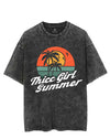 THICC GIRL SUMMER VINTAGE GYM SHIRT