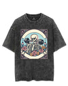 LIFT HEAVY, BLOOM FOREVER VINTAGE GYM SHIRT