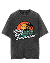 THICC GIRL SUMMER VINTAGE GYM SHIRT
