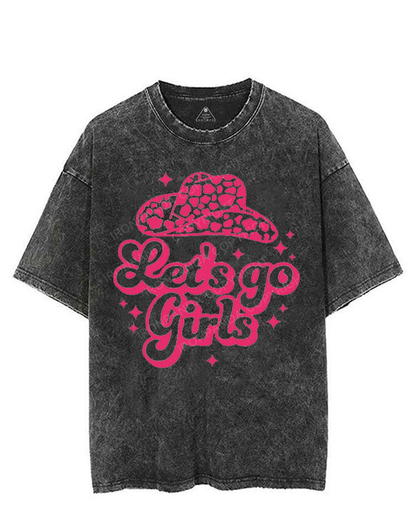 LET'S GO GIRLS VINTAGE GYM SHIRT