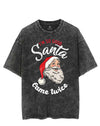 I'M SO GOOD SANTA CAME TWICE VINTAGE GYM SHIRT