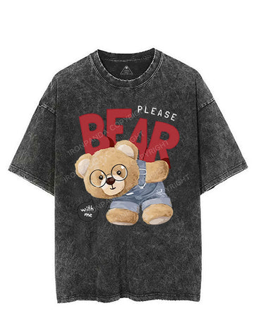 PLEASE BEAR WITH ME VINTAGE GYM SHIRT