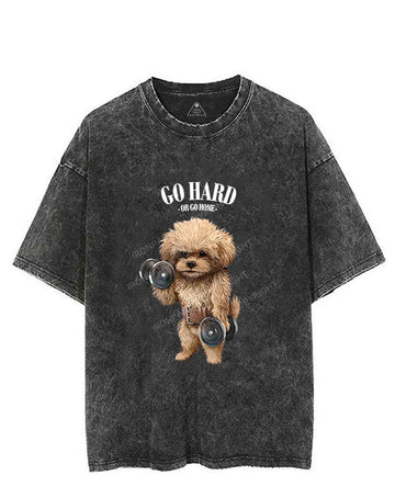 Go hard or go home Vintage Gym Shirt