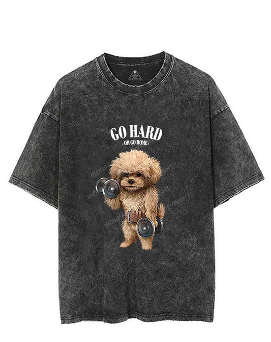 Go hard or go home Vintage Gym Shirt