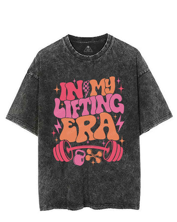 In My Lifting Era Vintage Gym Shirt