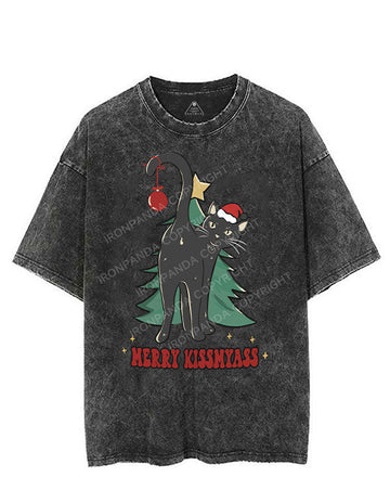 MERRY KISSMYASS VINTAGE GYM SHIRT