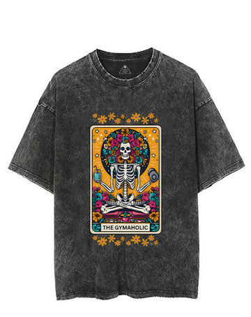 Tarot Card Gymaholic VINTAGE GYM SHIRT