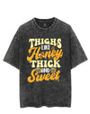 Thighs Like Honey Thick And Sweet Vintage Gym Shirt