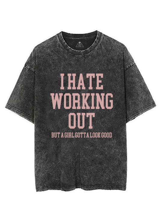 Girls Gotta Look Good Vintage Gym Shirt