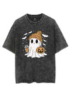 GHOST WITH ICED COFFEE VINTAGE GYM SHIRT