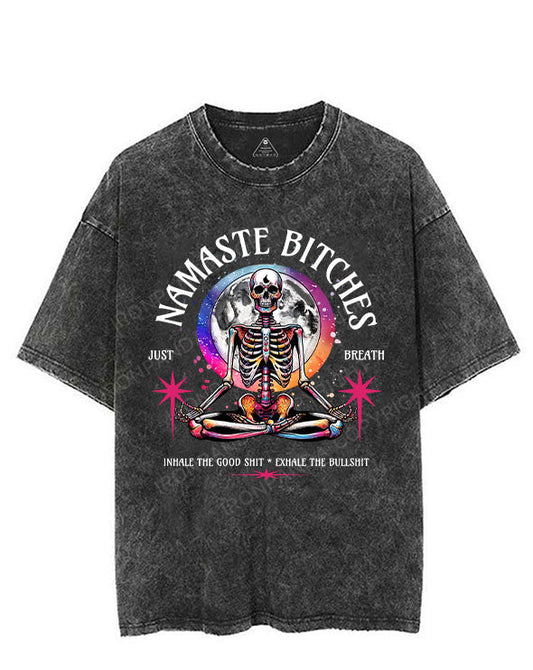 Namaste Bitches VINTAGE GYM SHIRT
