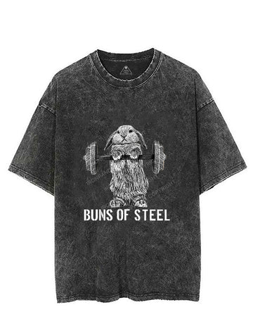 Buns of Steel  Vintage Gym Shirt