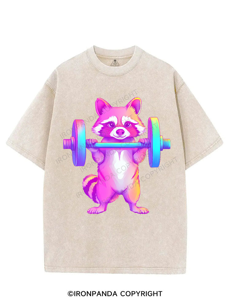 LIFT HEAVY, STEAL GAINS VINTAGE GYM SHIRT