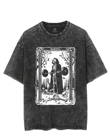 DEADLIFTING REAPER VINTAGE GYM SHIRT