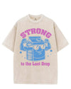 Strong to the Last Drop VINTAGE GYM SHIRT