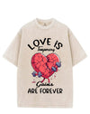 LOVE IS TEMPORARY, GAINS ARE FOREVER VINTAGE GYM SHIRT