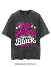 Lift Heavy, Wear All Black VINTAGE GYM SHIRT