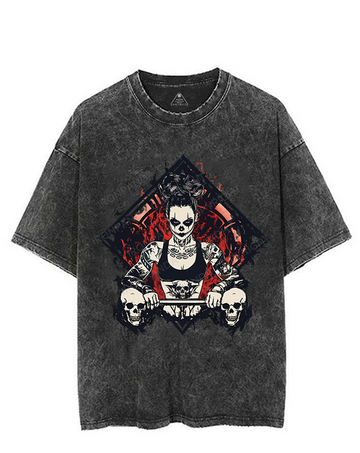 HEAVY LIFTS, DARK VIBES VINTAGE GYM SHIRT