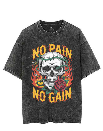 NO PAIN NO GAIN VINTAGE GYM SHIRT