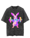 HOP HARD, LIFT HARDER VINTAGE GYM SHIRT